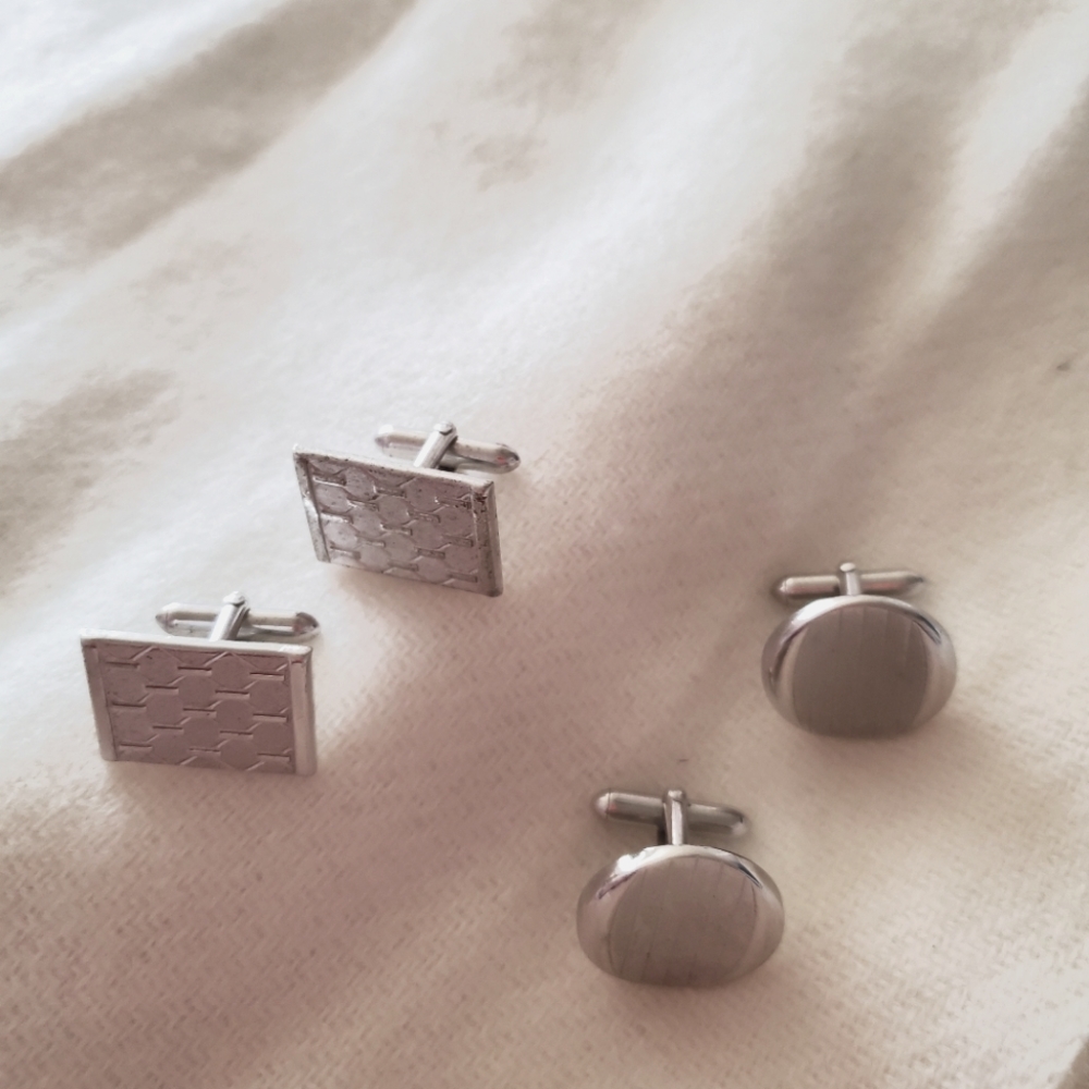 Silver Cuff Links